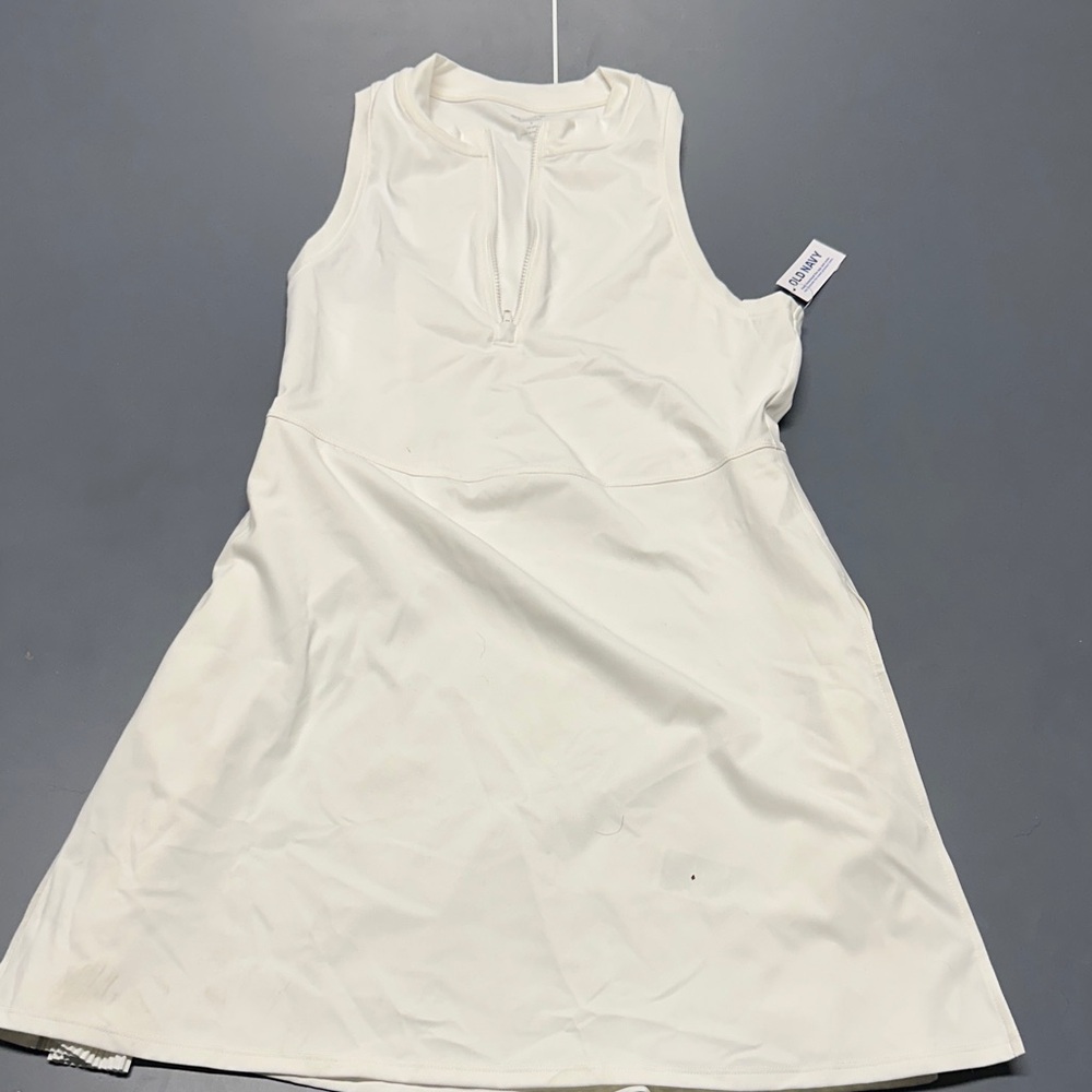 White Tank Athletic Dress